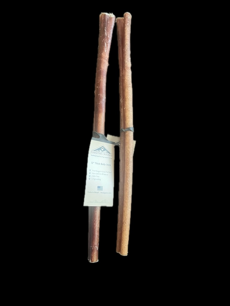 Pawsitive Cravings 12 inch Thick Bully Stick