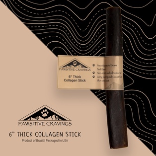 Pawsitive Cravings 6 inch Thick Collagen Stick