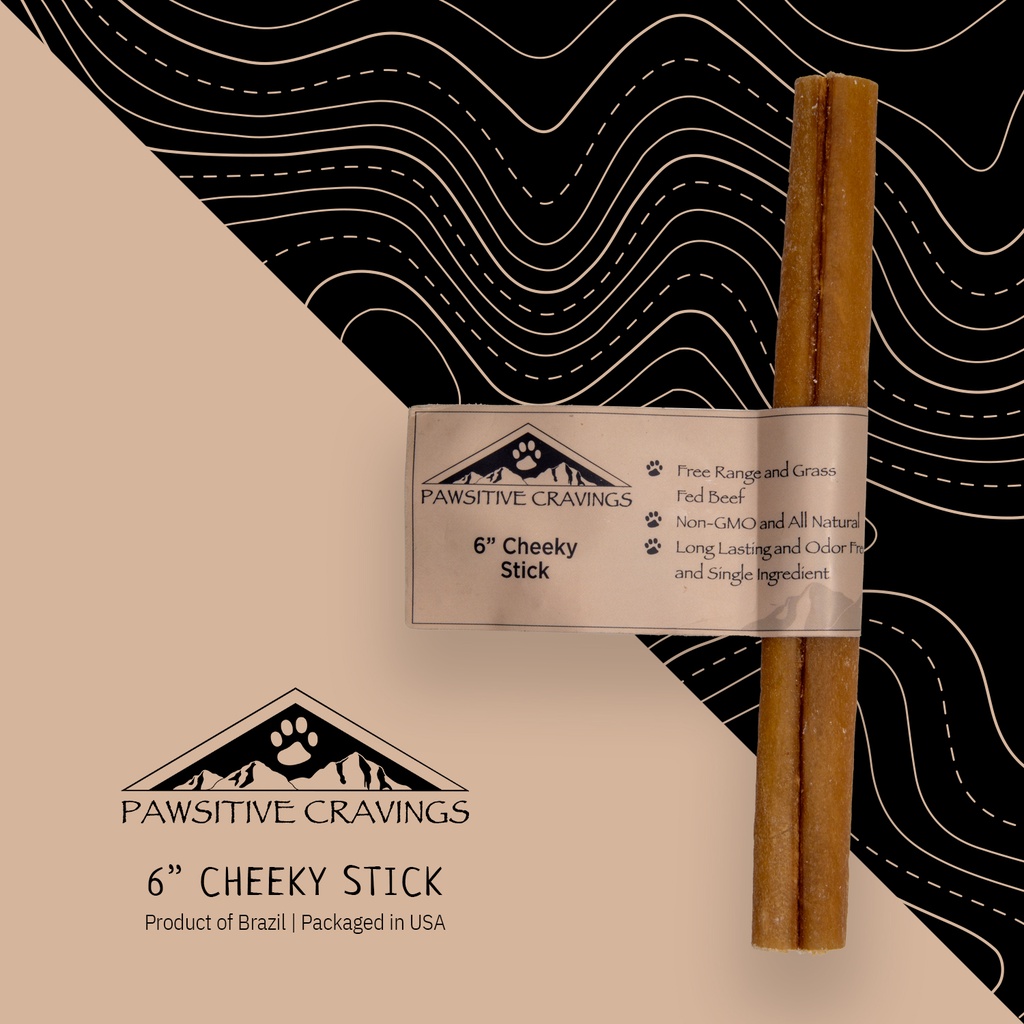 [6STDCHK] Pawsitive Cravings 6 inch Cheeky Stick