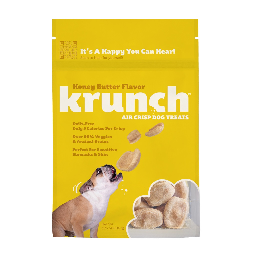 Krunch Honey Butter Air Crisp Dog Treat (Case)