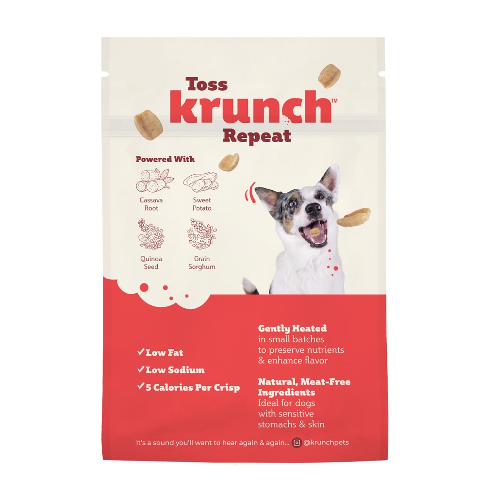 Krunch Honeycrisp Apple Air Crisp Dog Treat (Case)