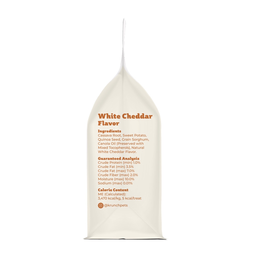 Krunch White Cheddar Air Crisp Dog Treat (Case)