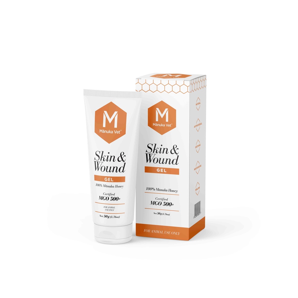 Mānuka Vet Skin & Wound Gel 50g (1.76oz)