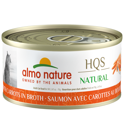 [1006H] Almo Nature Salmon with Carrots in broth