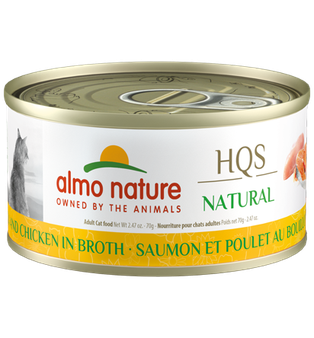Almo Nature Salmon and Chicken in broth