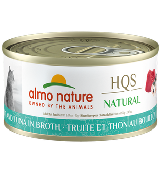 Almo Nature Trout and Tuna in broth