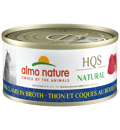 [1019H] Almo Nature Tuna and Clams in broth