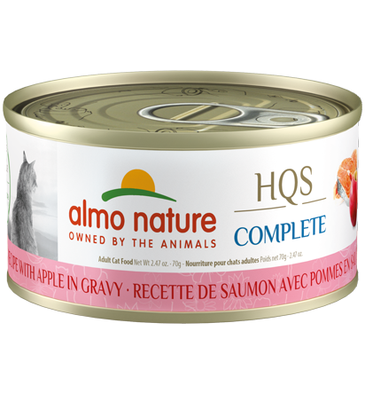 [1704] Almo Nature Salmon Recipe with Apple in gravy