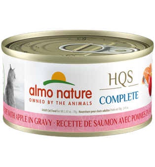 Almo Nature Salmon Recipe with Apple in gravy