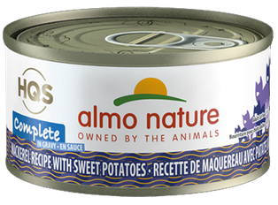 Almo Nature Mackerel Recipe with Sweet Potatoes in gravy