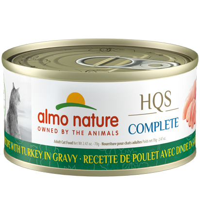 [1707] Almo Nature Chicken Recipe with Turkey in gravy