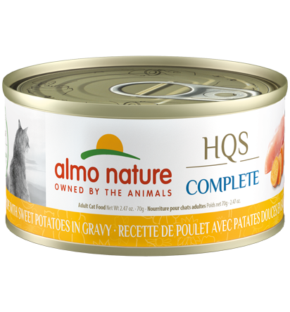 [1708] Almo Nature Chicken Recipe with Sweet Potatoes in gravy