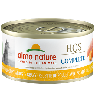 Almo Nature Chicken Recipe with Sweet Potatoes in gravy