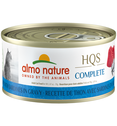 [1710] Almo Nature Tuna Recipe with Sardines in gravy