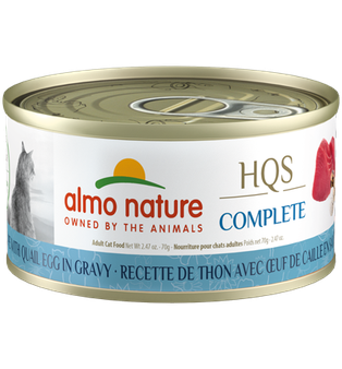Almo Nature Tuna Recipe with Quail Eggs in gravy
