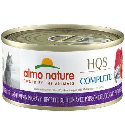 [1716] Almo Nature Tuna Recipe with Ocean Fish and Pumpkin in gravy