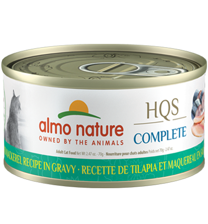 [1718] Almo Nature Tilapia and Mackerel Recipe in gravy