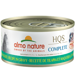 Almo Nature Tilapia and Mackerel Recipe in gravy