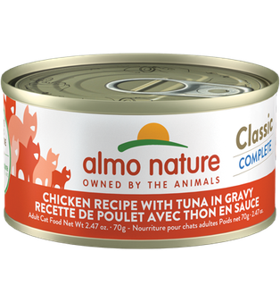 Almo Nature Chicken Recipe with Tuna in gravy