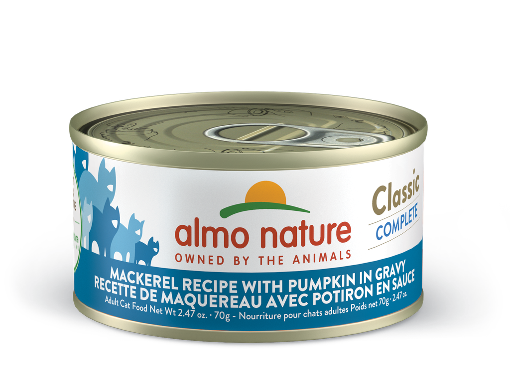 [1464] Almo Nature Mackerel Recipe with Pumpkin in gravy