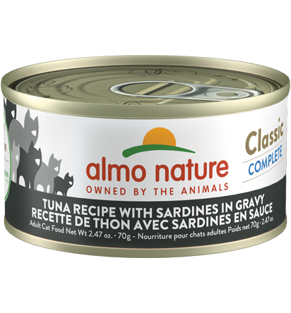 [1469] Almo Nature Tuna Recipe with Sardines in gravy