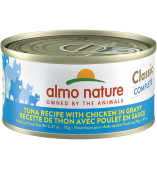 Almo Nature Tuna Recipe with Chicken in gravy