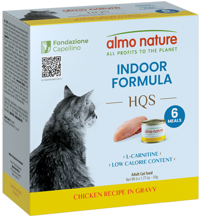 [1250] Almo Nature Indoor Formula - Chicken recipe in gravy
