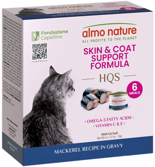 Almo Nature Skin & Coat Support Formula – Mackerel recipe in gravy