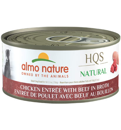 [2232] Almo Nature Chicken Entree with Beef in broth