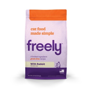 Freely Grain Free Rabbit Recipe for Adult Cats 3lb
